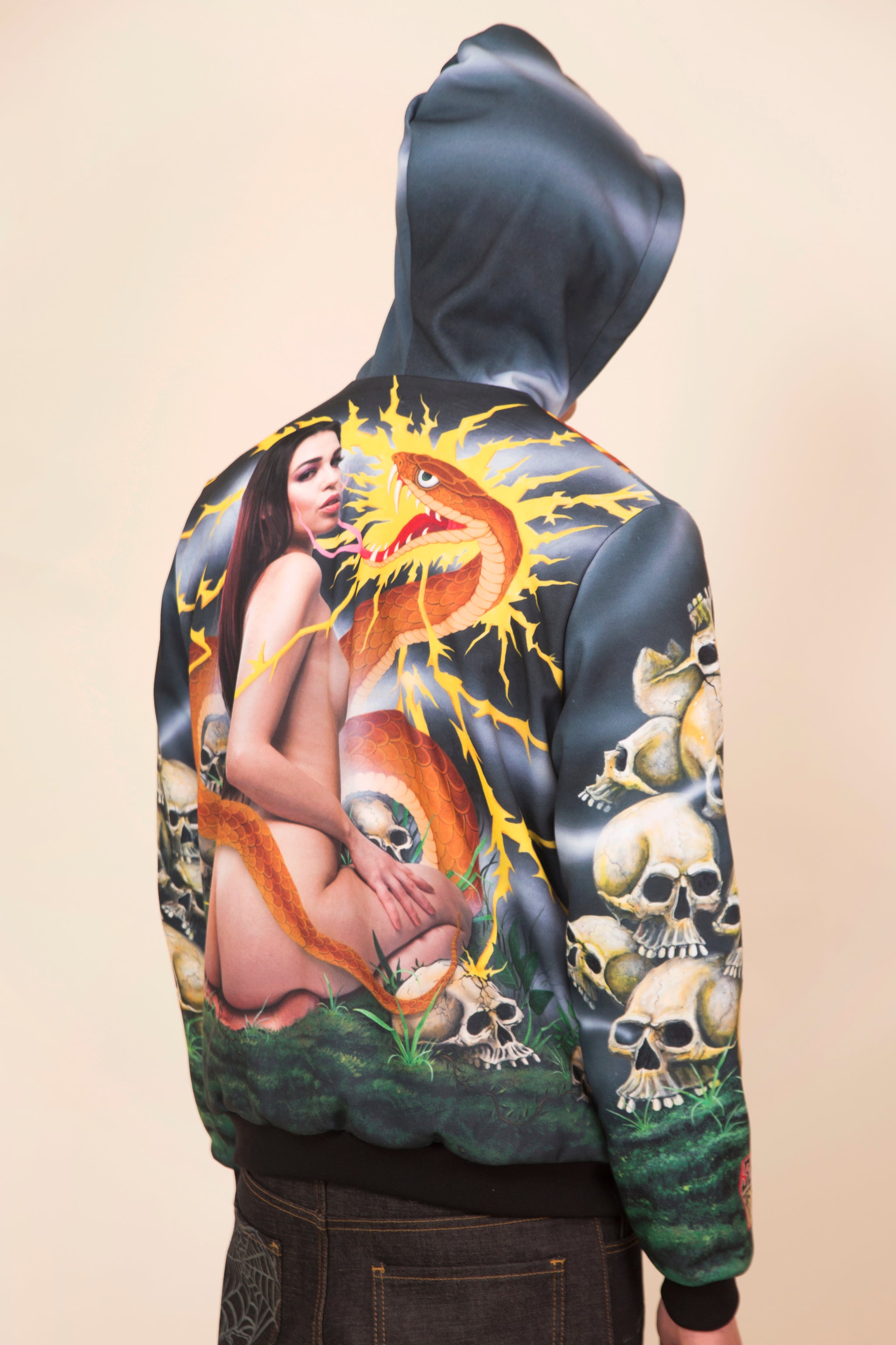 TIM LEHI REVERSIBLE HOODIE - 36 Ghosts